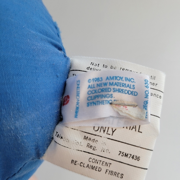 Vintage Monkey Bear Plush 1983 Amtoy Jungle Friends - Picture 9 of 9